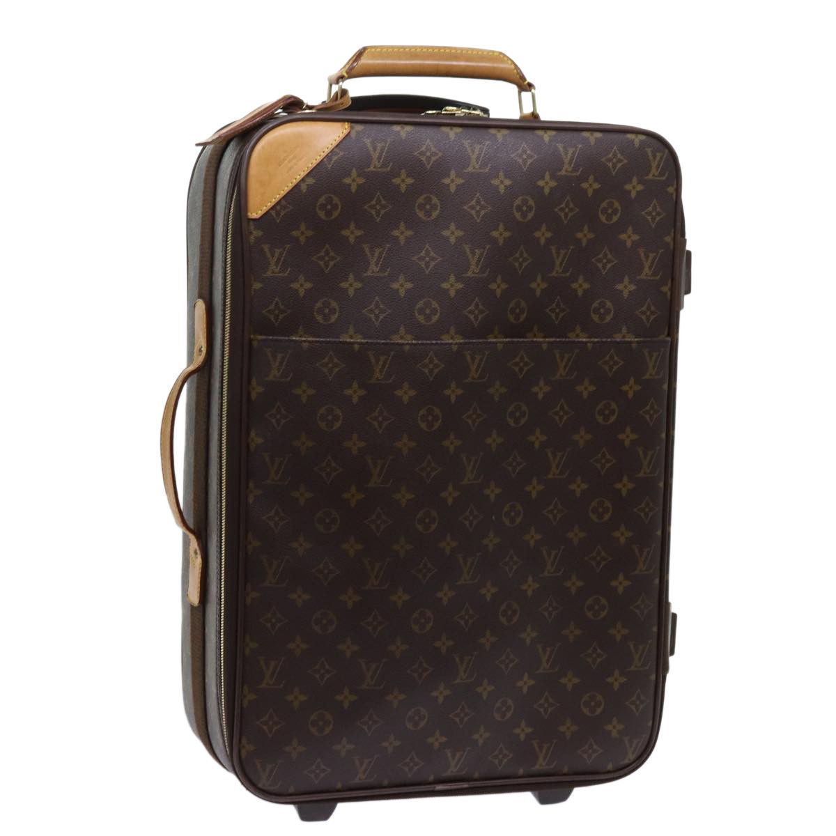 Louis Vuitton Pegase Brown Canvas Travel Bag (Pre-Owned) Size ONE SIZE - 9 Thumbnail