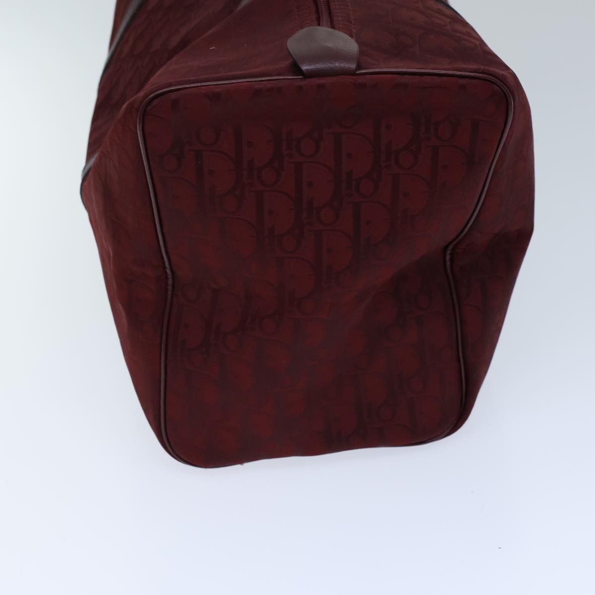 Dior Trotter Burgundy Canvas Travel Bag (Pre-Owned) Size ONE SIZE - 10 Thumbnail