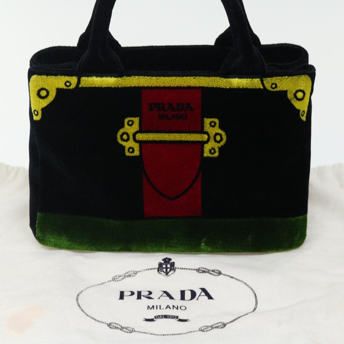 Prada -- Multicolour Velvet Handbag (Pre-Owned) Size ONE SIZE - 8 Thumbnail