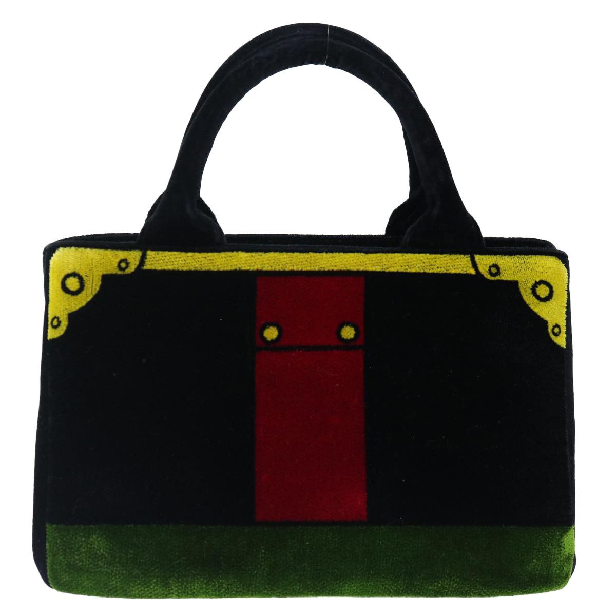 Prada -- Multicolour Velvet Handbag (Pre-Owned) Size ONE SIZE - 2 Thumbnail