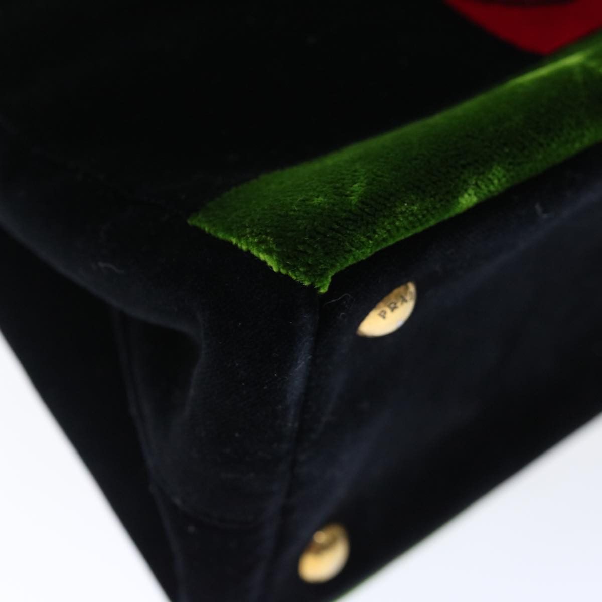 Prada -- Multicolour Velvet Handbag (Pre-Owned) Size ONE SIZE - 10 Thumbnail