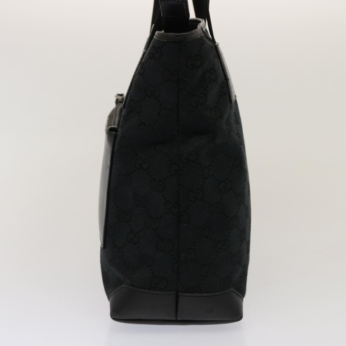 Gucci Gg Canvas Black Canvas Handbag (Pre-Owned) Size ONE SIZE - 13 Thumbnail