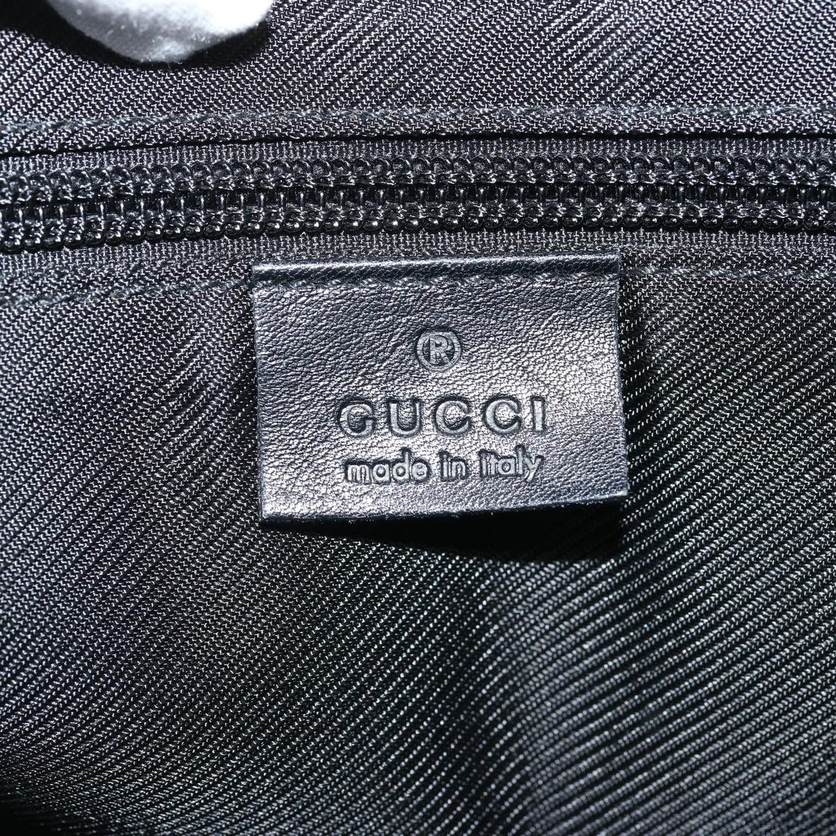 Gucci Gg Canvas Black Canvas Handbag (Pre-Owned) Size ONE SIZE - 8 Thumbnail