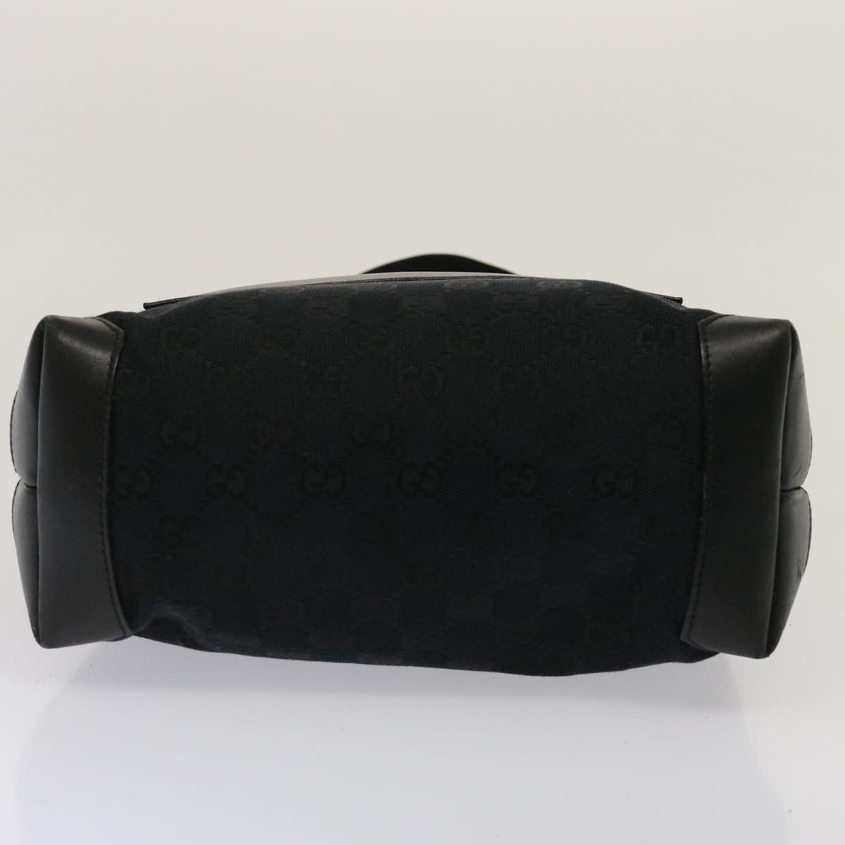 Gucci Gg Canvas Black Canvas Handbag (Pre-Owned) Size ONE SIZE - 3 Thumbnail