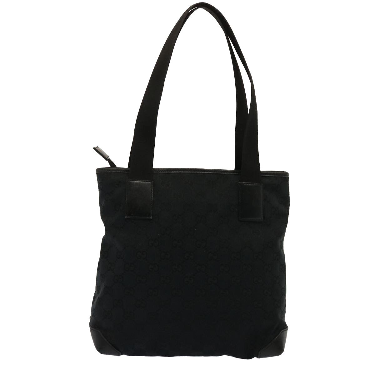 Gucci Gg Canvas Black Canvas Handbag (Pre-Owned) Size ONE SIZE - 2 Thumbnail