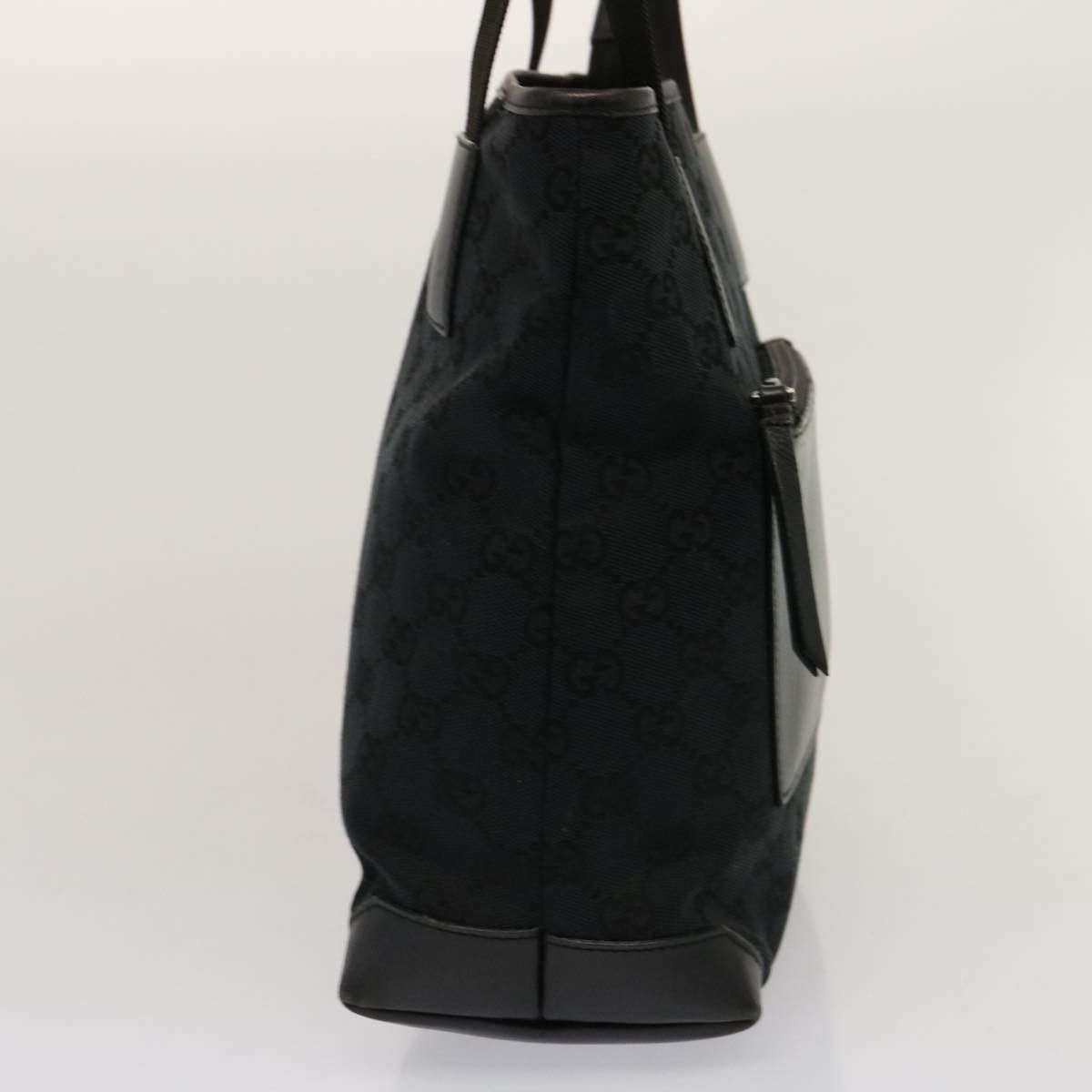 Gucci Gg Canvas Black Canvas Handbag (Pre-Owned) Size ONE SIZE - 11 Thumbnail