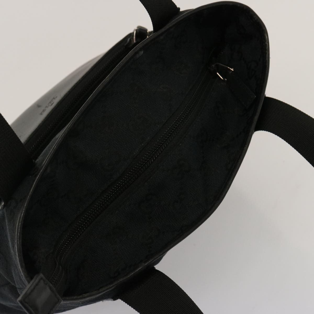 Gucci Gg Canvas Black Canvas Handbag (Pre-Owned) Size ONE SIZE - 4 Thumbnail