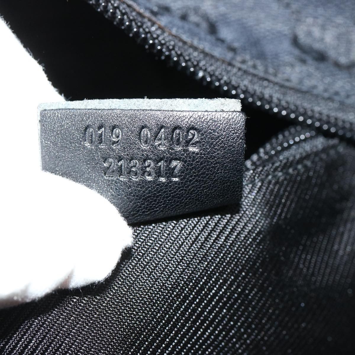 Gucci Gg Canvas Black Canvas Handbag (Pre-Owned) Size ONE SIZE - 6 Thumbnail