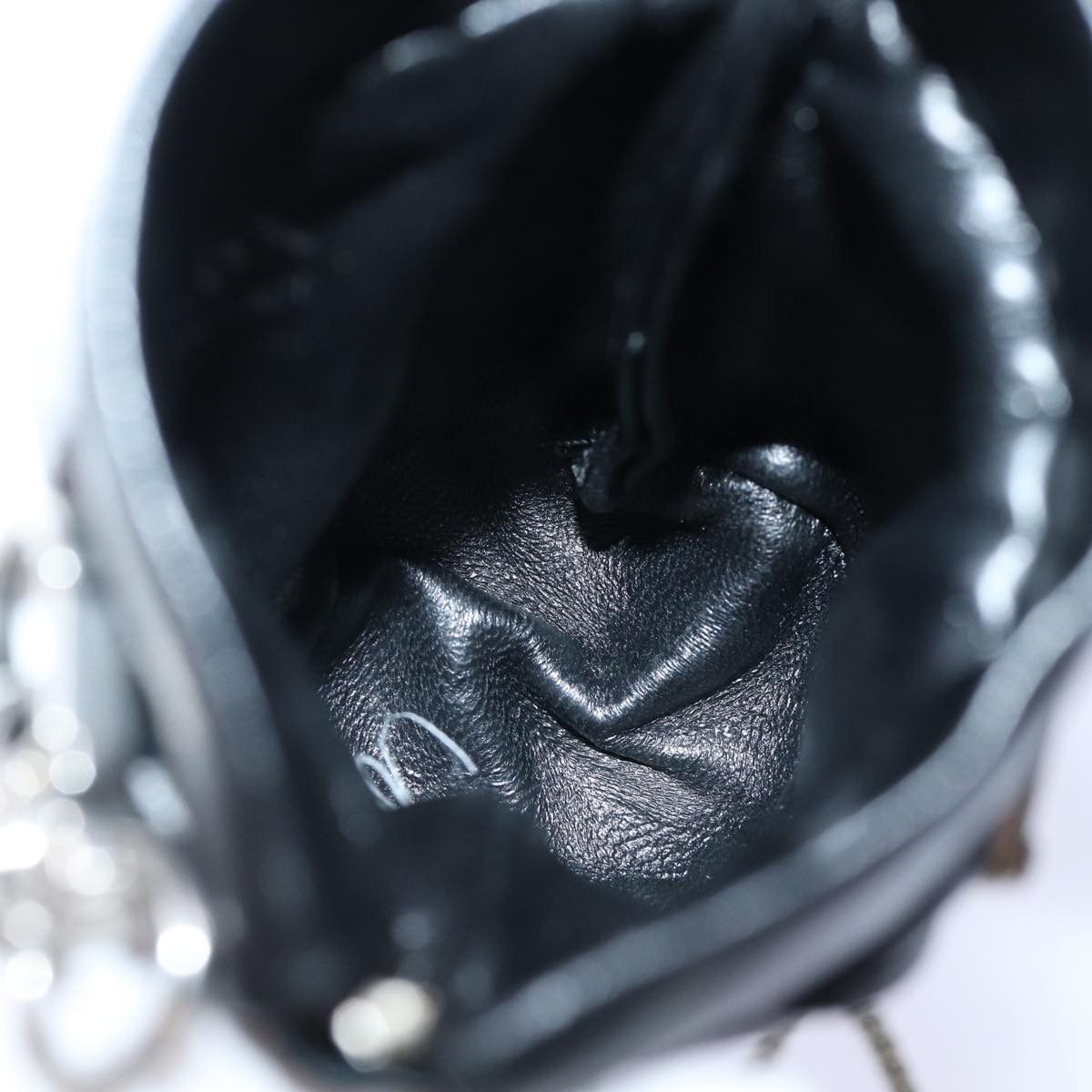 Prada Saffiano Black Leather Shoulder Bag (Pre-Owned) Size ONE SIZE - 5 Thumbnail