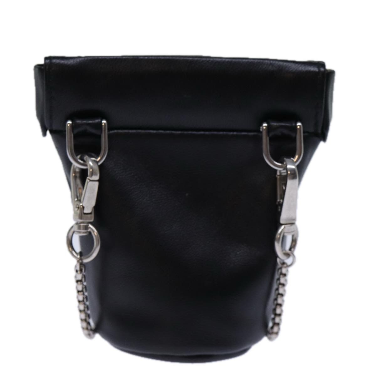 Prada Saffiano Black Leather Shoulder Bag (Pre-Owned) Size ONE SIZE - 2 Thumbnail