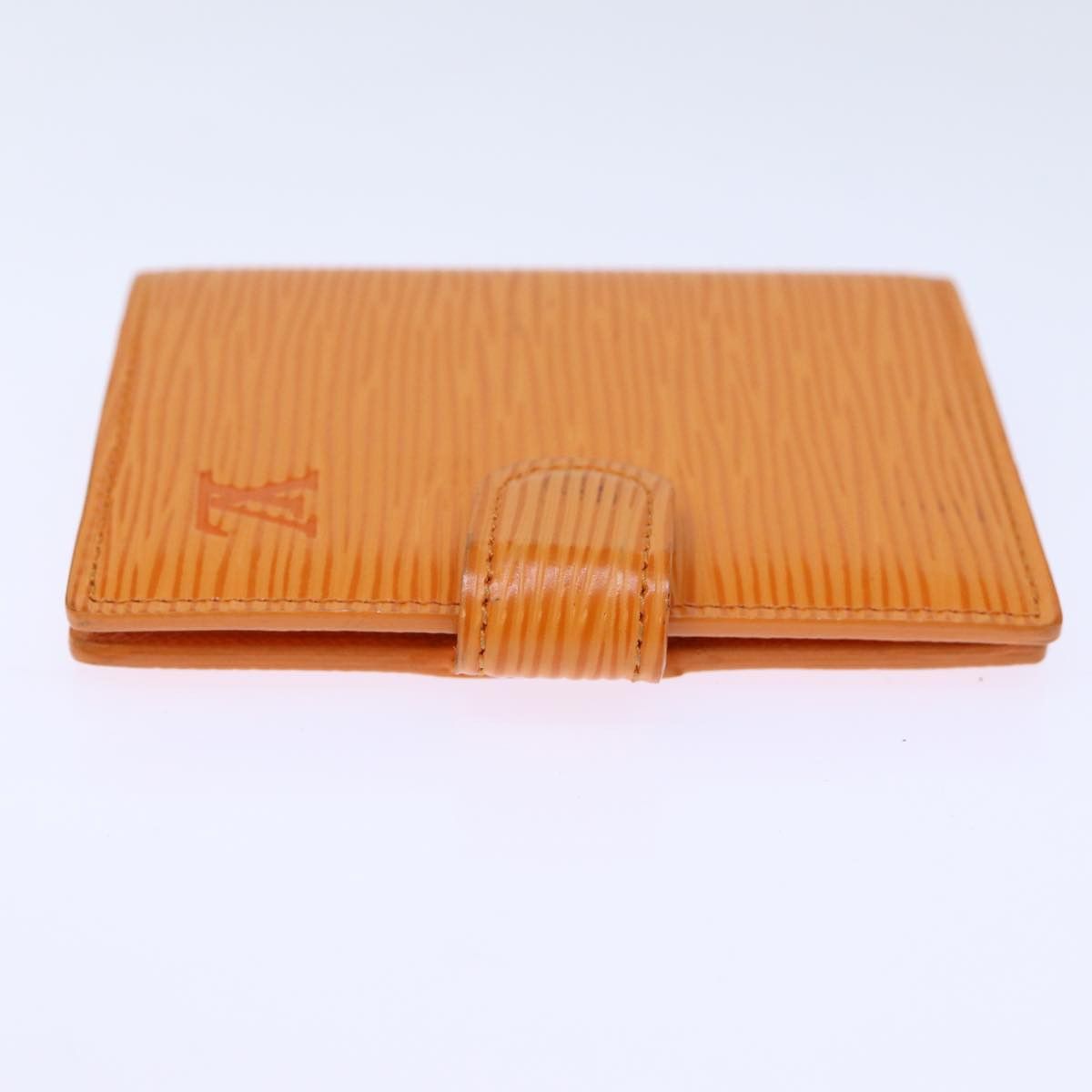 Louis Vuitton Agenda Cover Orange Leather Wallet (Pre-Owned) Size ONE SIZE - 4 Thumbnail