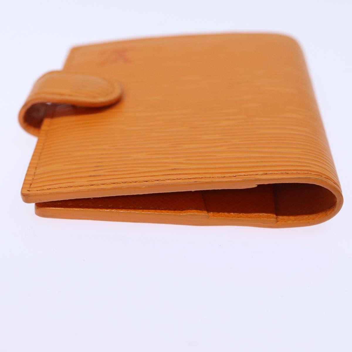 Louis Vuitton Agenda Cover Orange Leather Wallet (Pre-Owned) Size ONE SIZE - 9 Thumbnail
