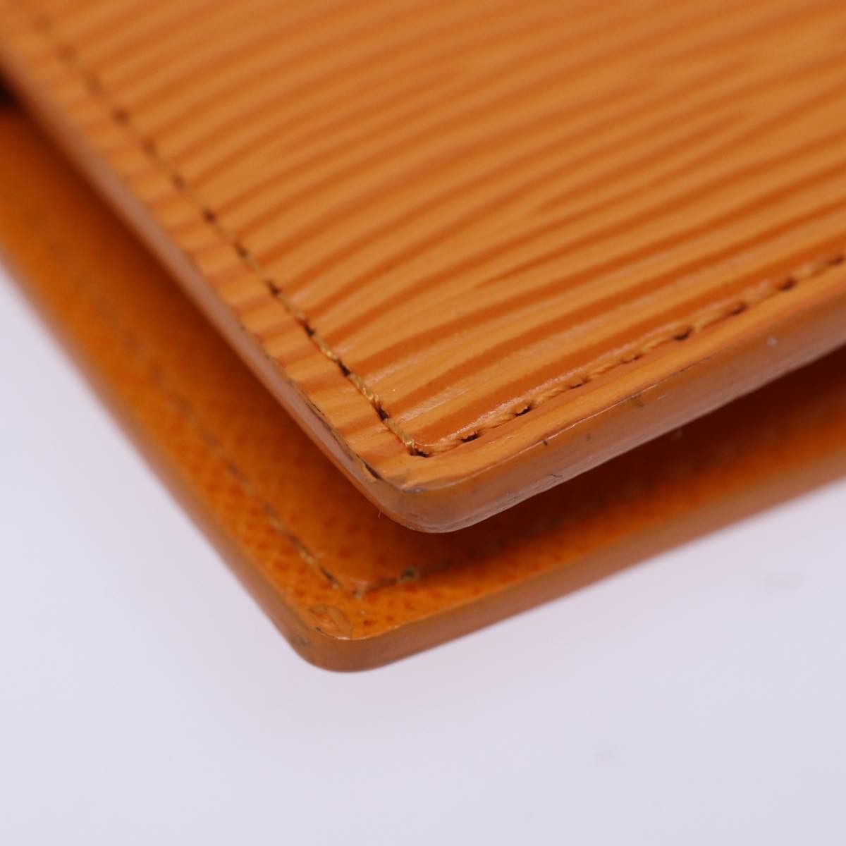 Louis Vuitton Agenda Cover Orange Leather Wallet (Pre-Owned) Size ONE SIZE - 13 Thumbnail