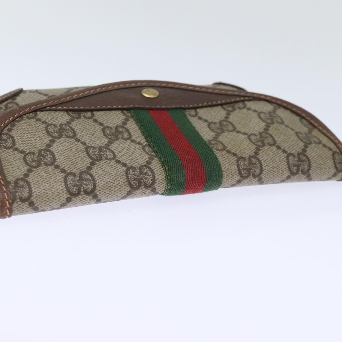 Gucci Sherry Beige Leather Clutch Bag (Pre-Owned) Size ONE SIZE - 4 Thumbnail