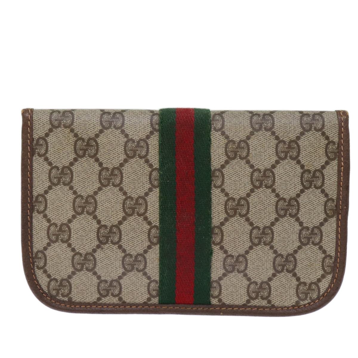 Gucci Sherry Beige Leather Clutch Bag (Pre-Owned) Size ONE SIZE - 2 Thumbnail