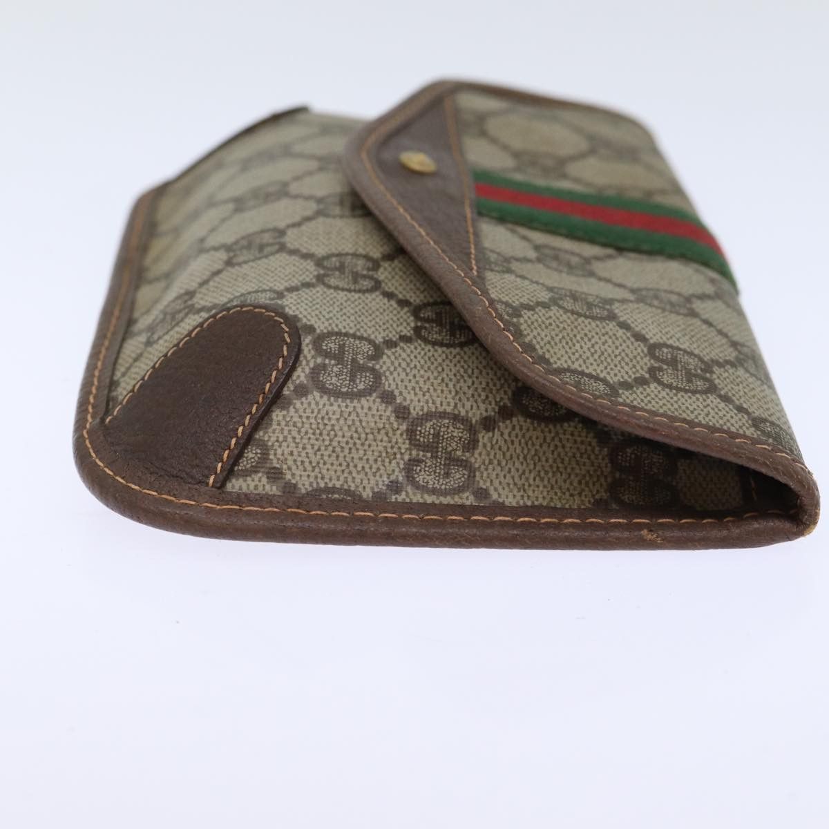 Gucci Sherry Beige Leather Clutch Bag (Pre-Owned) Size ONE SIZE - 10 Thumbnail