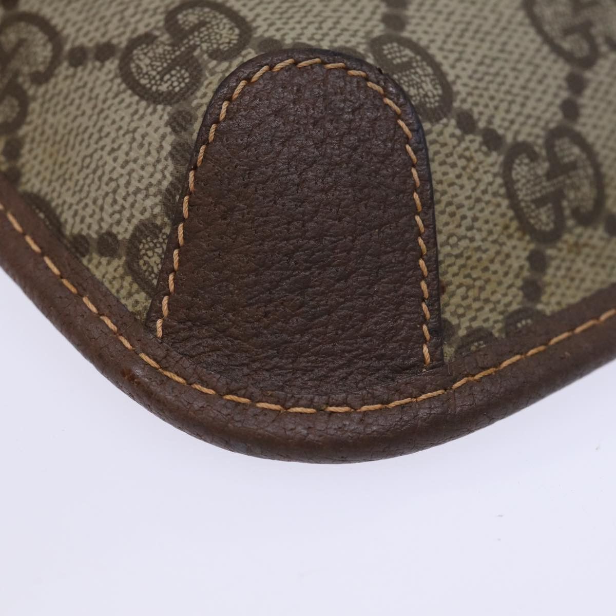 Gucci Sherry Beige Leather Clutch Bag (Pre-Owned) Size ONE SIZE - 8 Thumbnail