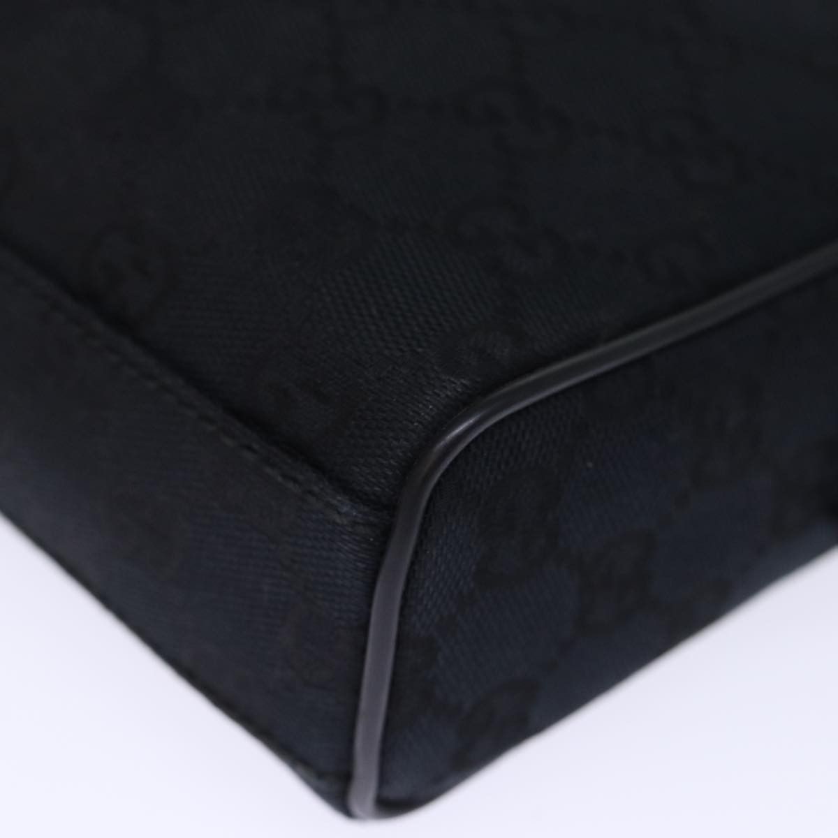 Gucci Gg Canvas Black Canvas Clutch Bag (Pre-Owned) Size ONE SIZE - 13 Thumbnail
