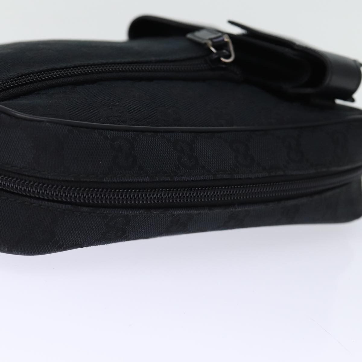 Gucci Gg Canvas Black Canvas Clutch Bag (Pre-Owned) Size ONE SIZE - 4 Thumbnail