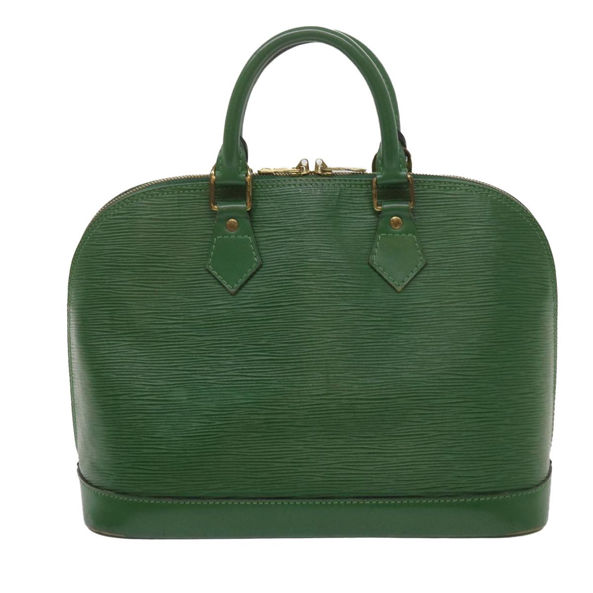 Louis Vuitton Alma Green Leather Handbag (Pre-Owned) Size ONE SIZE - 2 Thumbnail