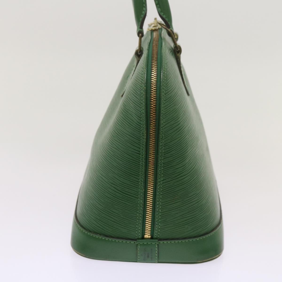 Louis Vuitton Alma Green Leather Handbag (Pre-Owned) Size ONE SIZE - 13 Thumbnail