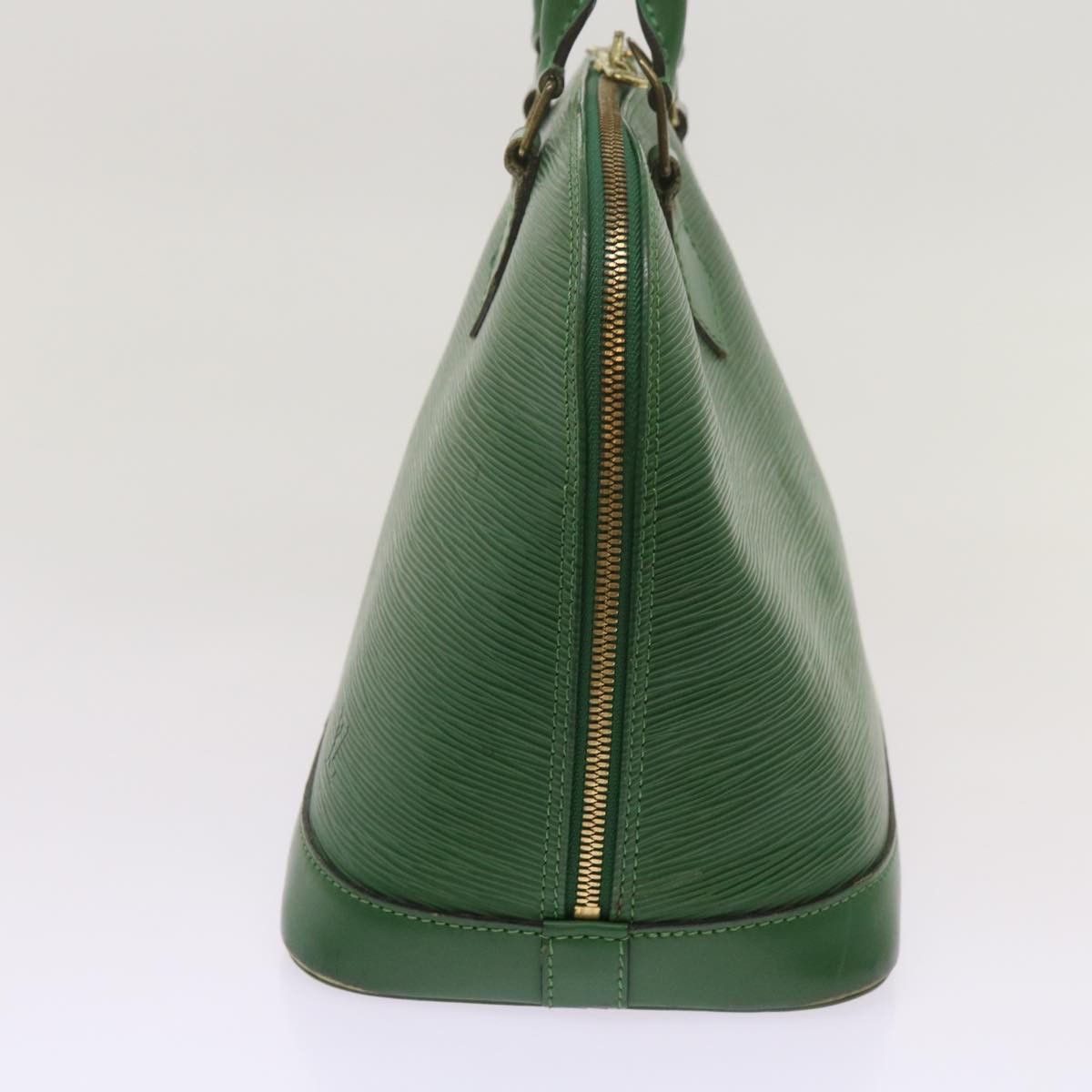 Louis Vuitton Alma Green Leather Handbag (Pre-Owned) Size ONE SIZE - 12 Thumbnail