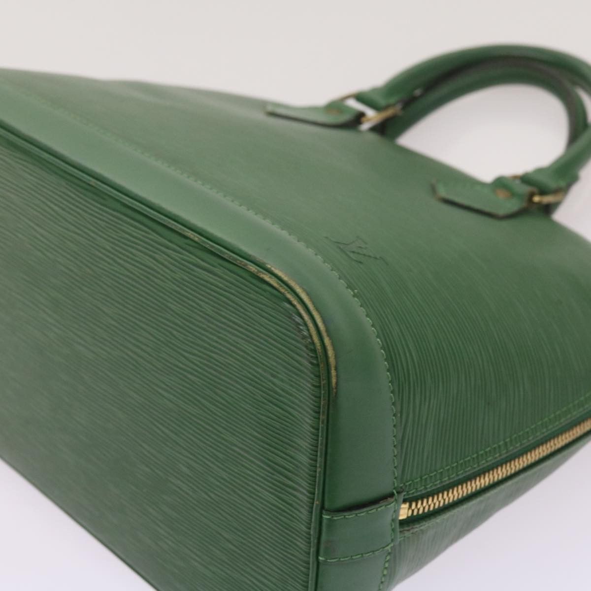 Louis Vuitton Alma Green Leather Handbag (Pre-Owned) Size ONE SIZE - 8 Thumbnail