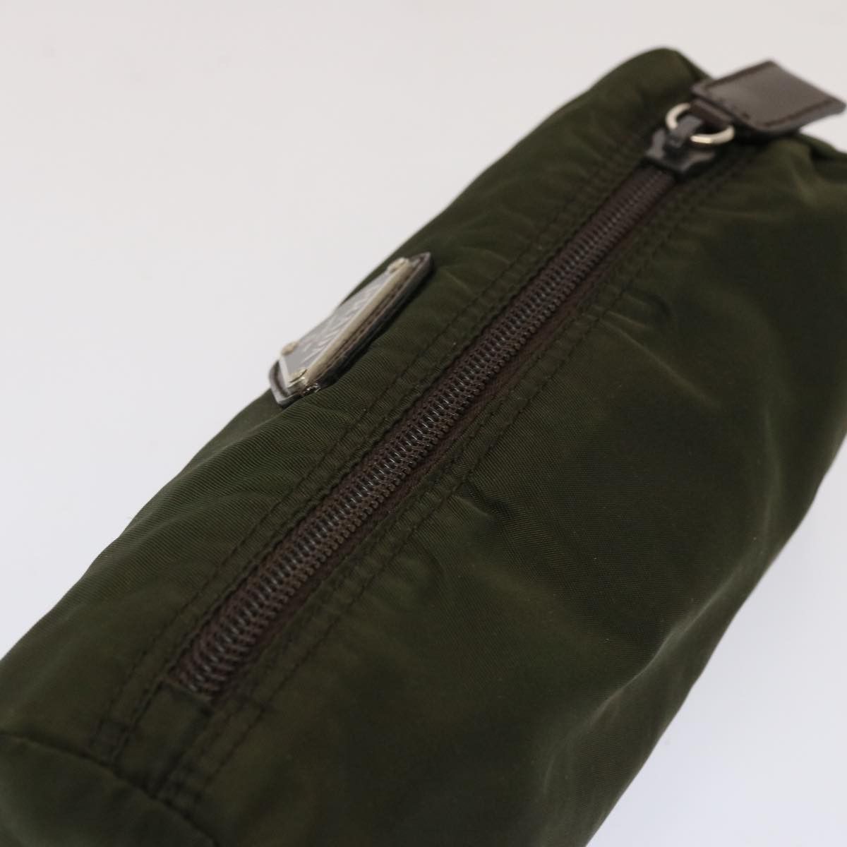 Prada Khaki Synthetic Clutch Bag (Pre-Owned) Size ONE SIZE - 9 Thumbnail