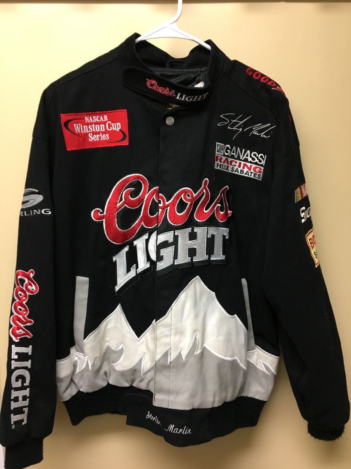 Coors light racing jacket best sale