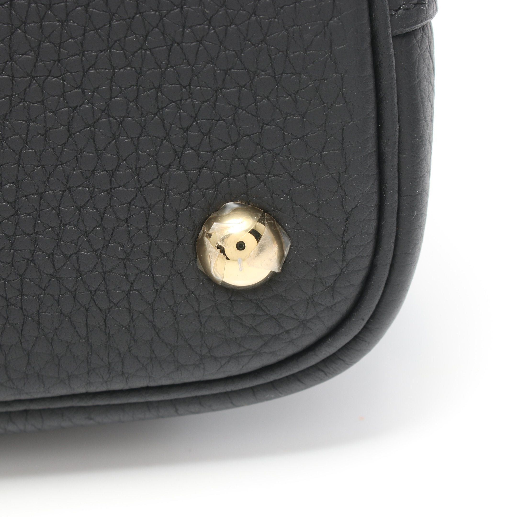 Hermes Hermes Bolide 31 Handbag Clemence Leather Black Gold Hardware D Stamp Size ONE SIZE - 8 Thumbnail