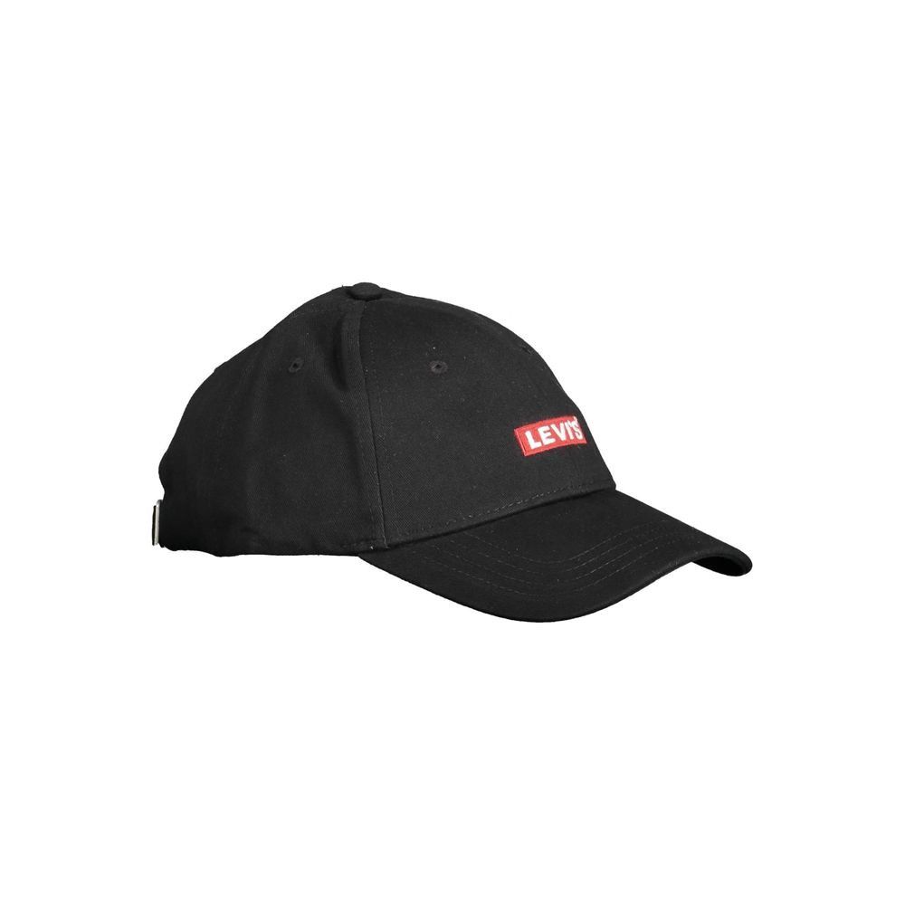 Levi's Black Cotton Men Men's Cap Size ONE SIZE - 3 Thumbnail