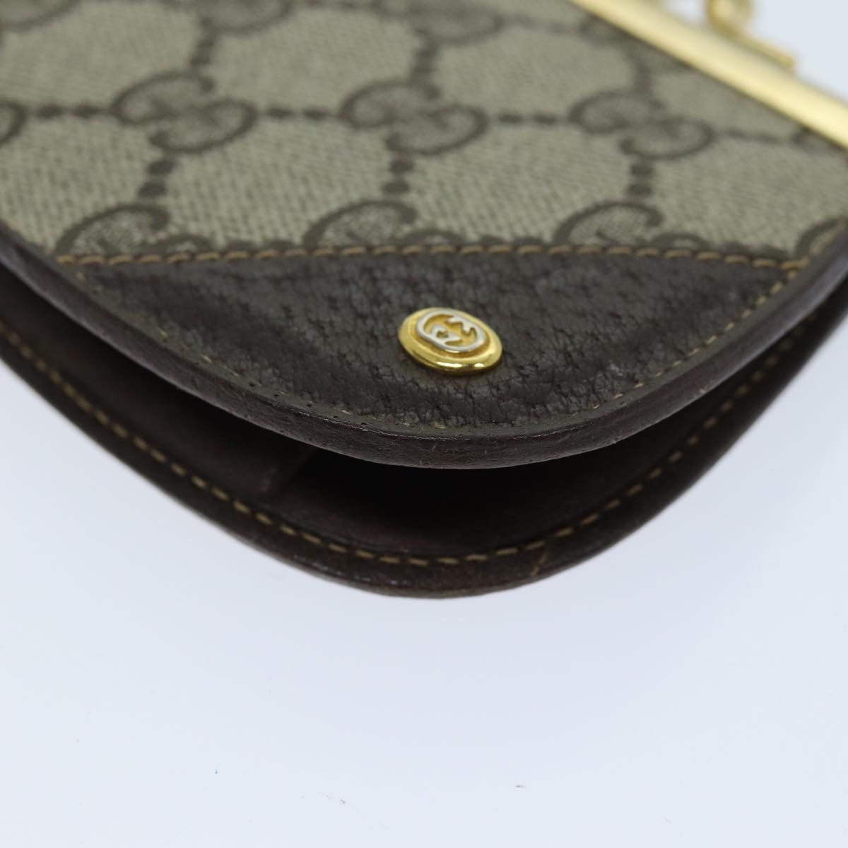 Gucci Gg Pattern Beige Canvas Wallet (Pre-Owned) Size ONE SIZE - 12 Thumbnail