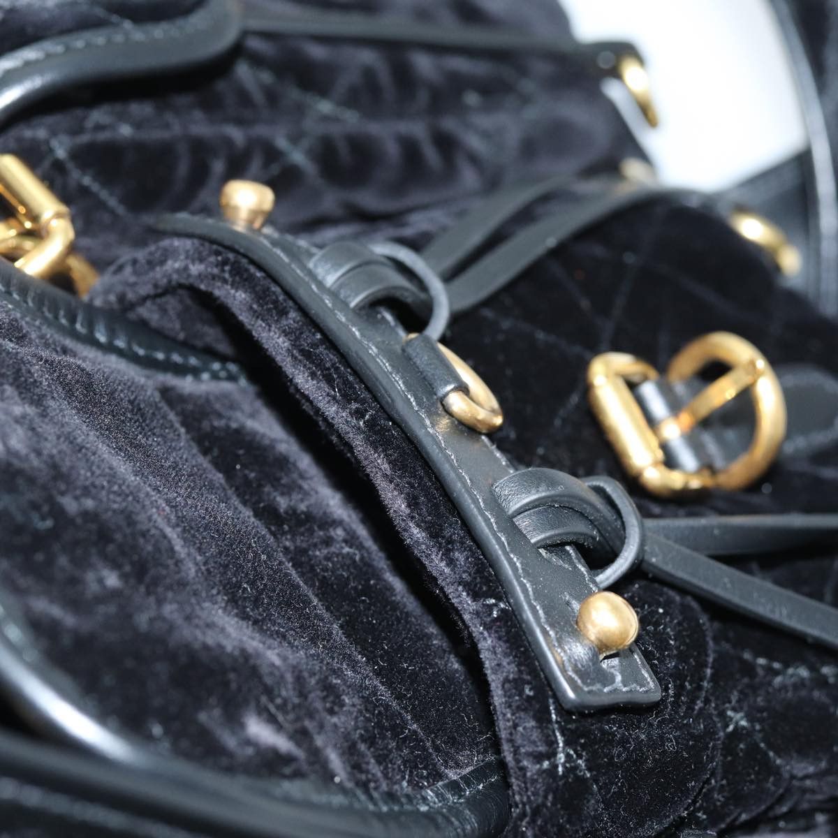 Prada Tessuto Black Synthetic Backpack Bag (Pre-Owned) Size ONE SIZE - 7 Thumbnail