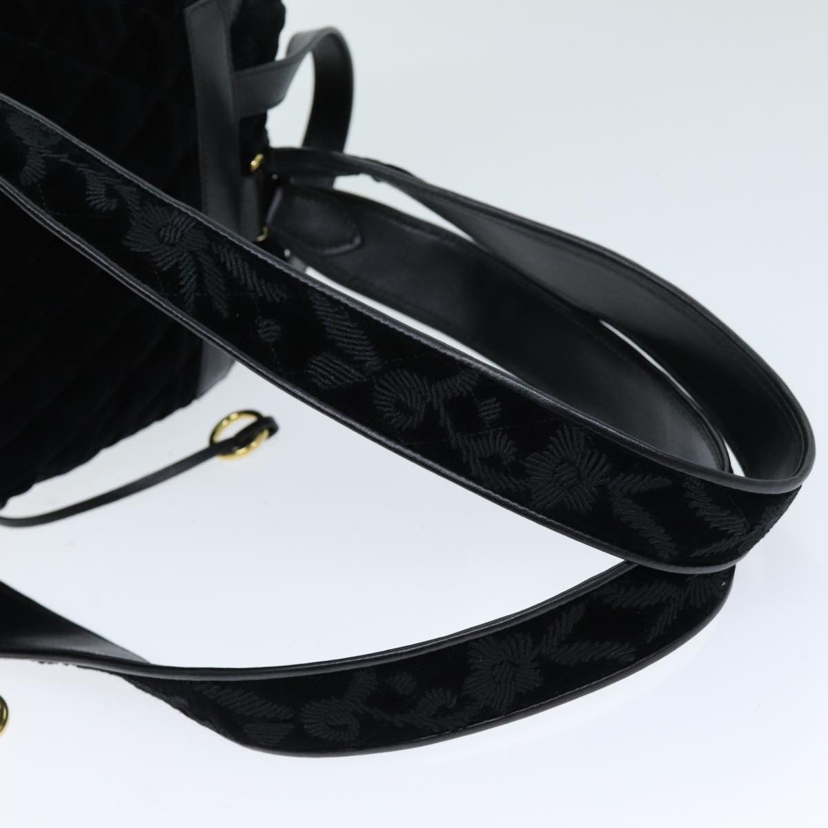Prada Tessuto Black Synthetic Backpack Bag (Pre-Owned) Size ONE SIZE - 10 Thumbnail