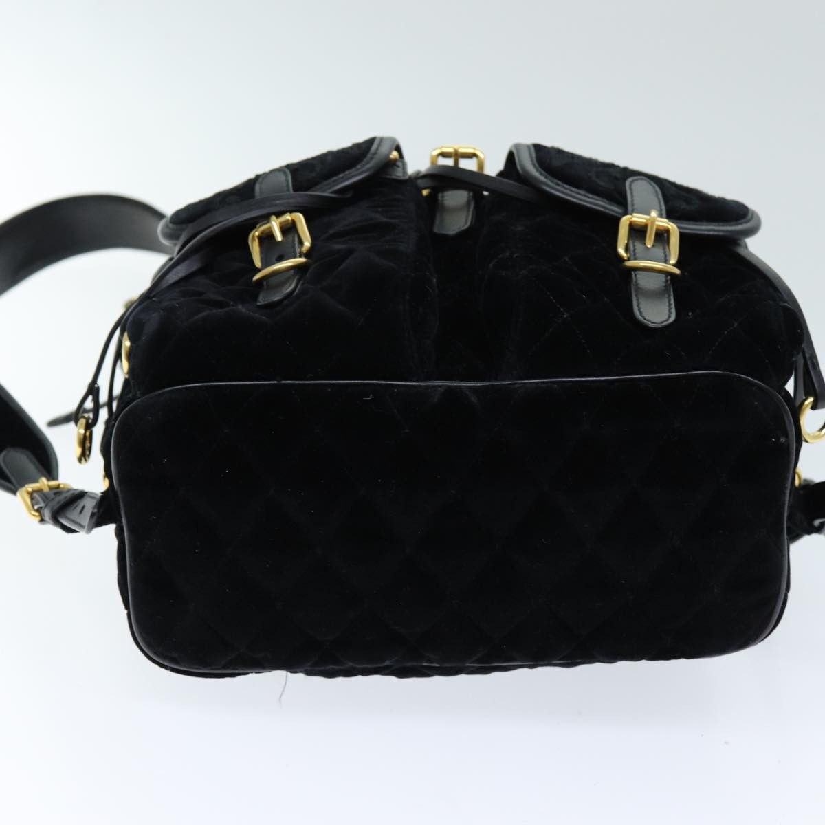 Prada Tessuto Black Synthetic Backpack Bag (Pre-Owned) Size ONE SIZE - 3 Thumbnail