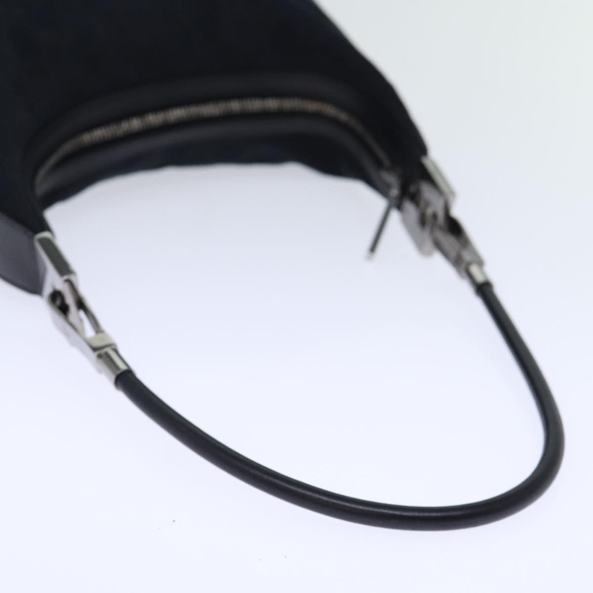 Gucci Gg Canvas Black Canvas Shoulder Bag (Pre-Owned) Size ONE SIZE - 11 Thumbnail