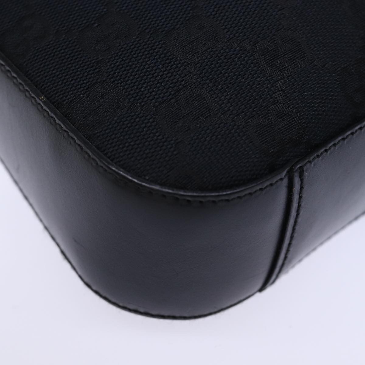Gucci Gg Canvas Black Canvas Shoulder Bag (Pre-Owned) Size ONE SIZE - 13 Thumbnail