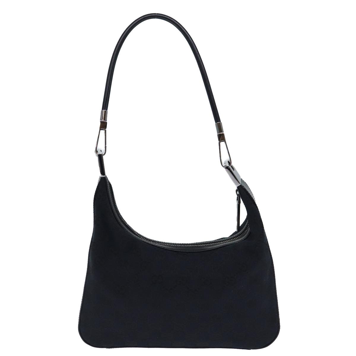 Gucci Gg Canvas Black Canvas Shoulder Bag (Pre-Owned) Size ONE SIZE - 2 Thumbnail