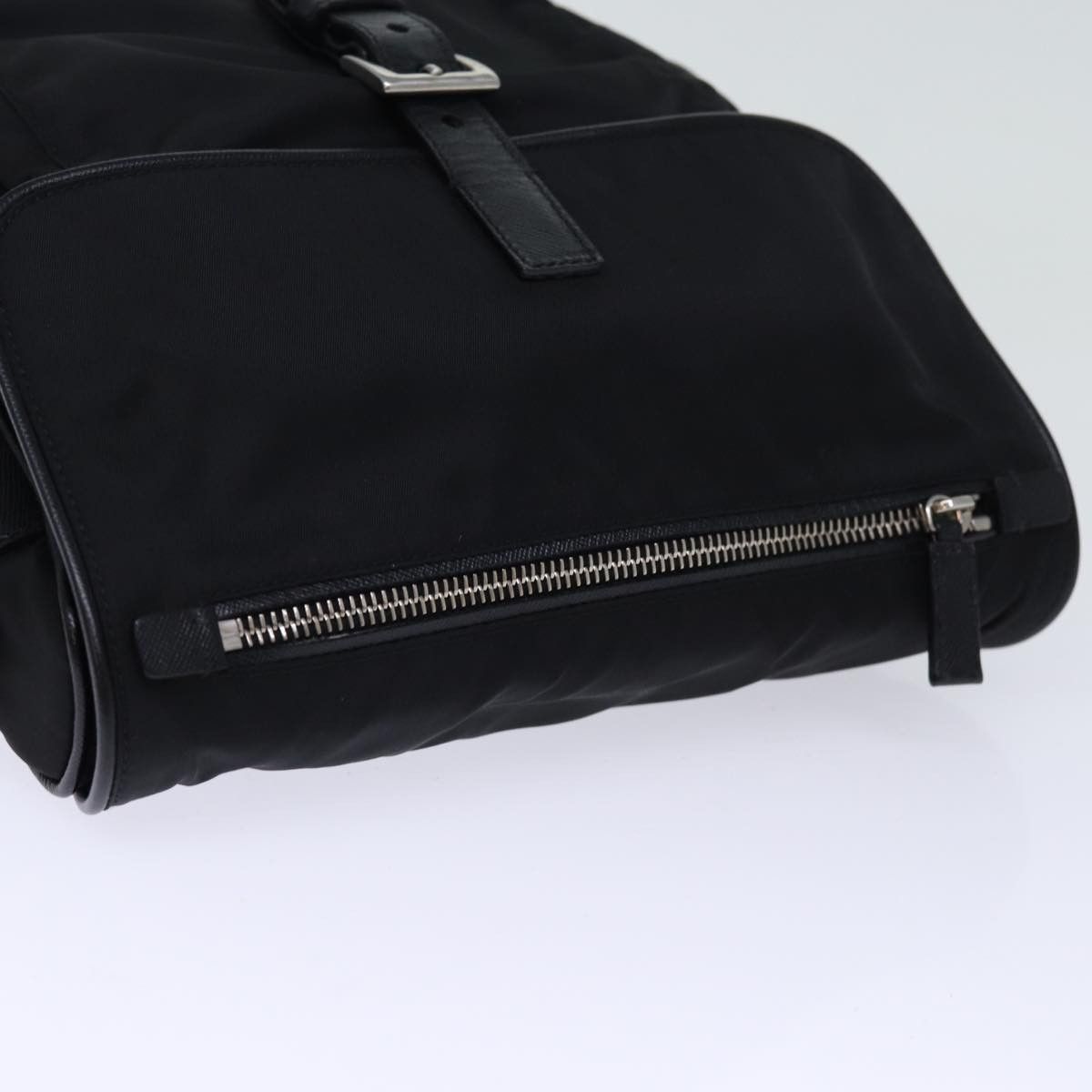 Prada Tessuto Black Synthetic Shoulder Bag (Pre-Owned) Size ONE SIZE - 13 Thumbnail
