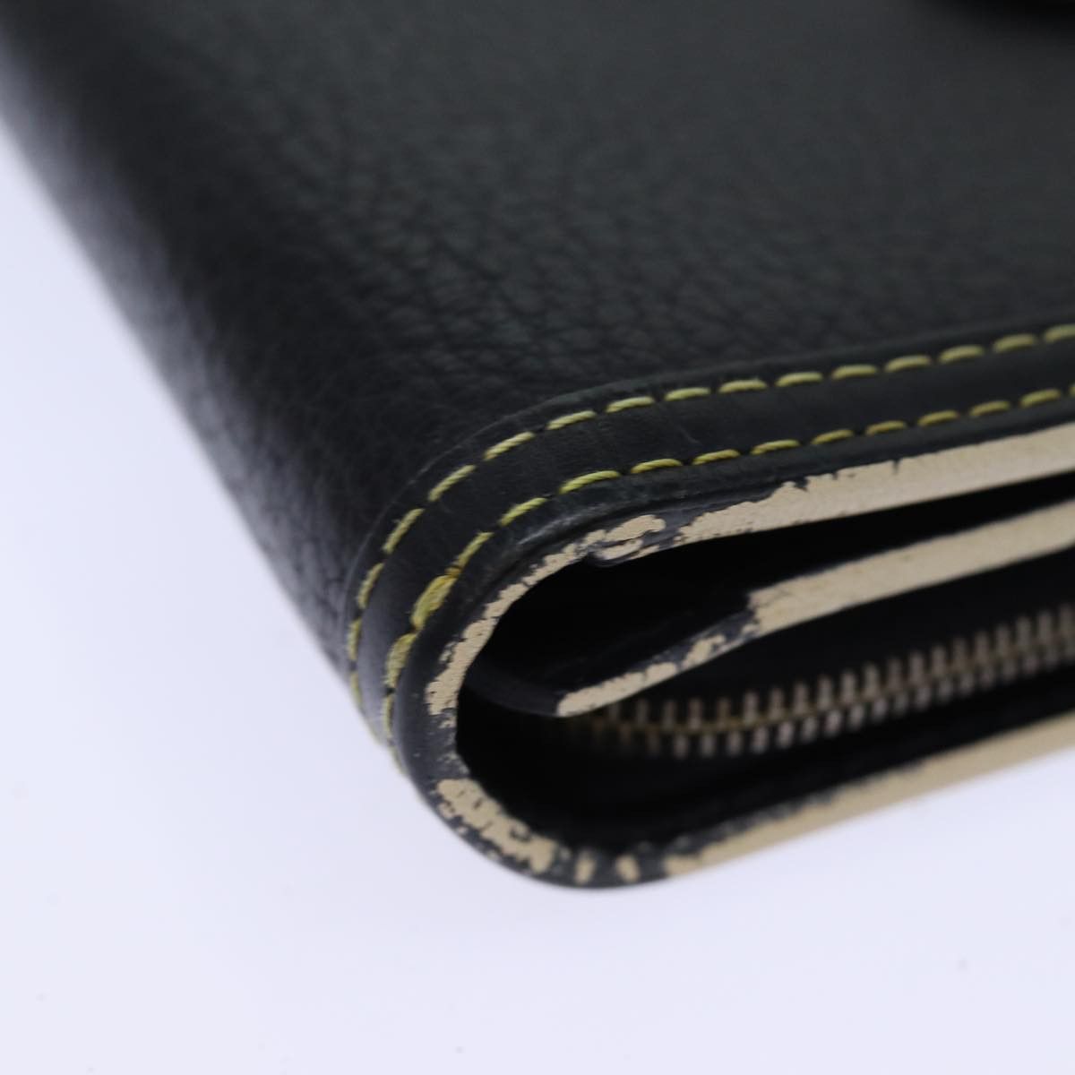 Louis Vuitton Suhari Black Leather Wallet (Pre-Owned) Size ONE SIZE - 8 Thumbnail