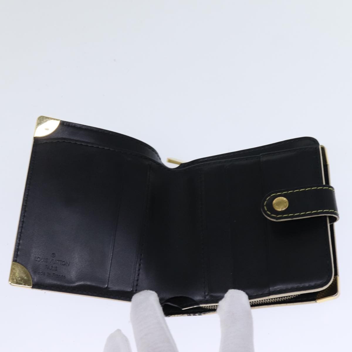 Louis Vuitton Suhari Black Leather Wallet (Pre-Owned) Size ONE SIZE - 5 Thumbnail