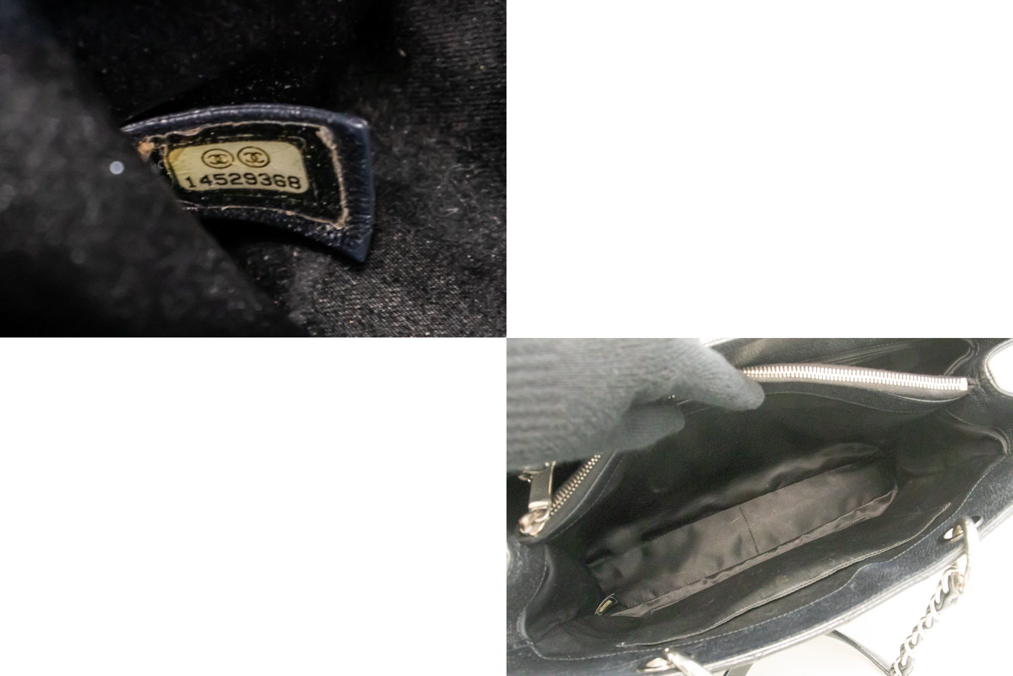 Chanel Shopping Black Leather Shoulder Bag (Pre-Owned) Size ONE SIZE - 6 Thumbnail