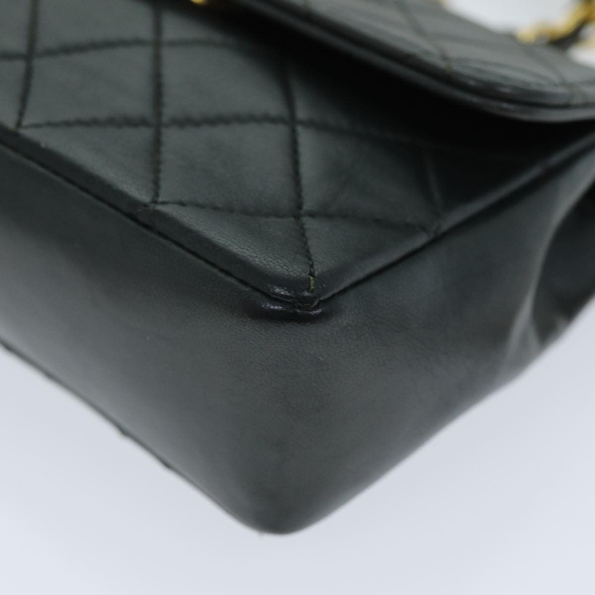 Chanel Timeless Black Leather Shoulder Bag (Pre-Owned) Size ONE SIZE - 9 Thumbnail