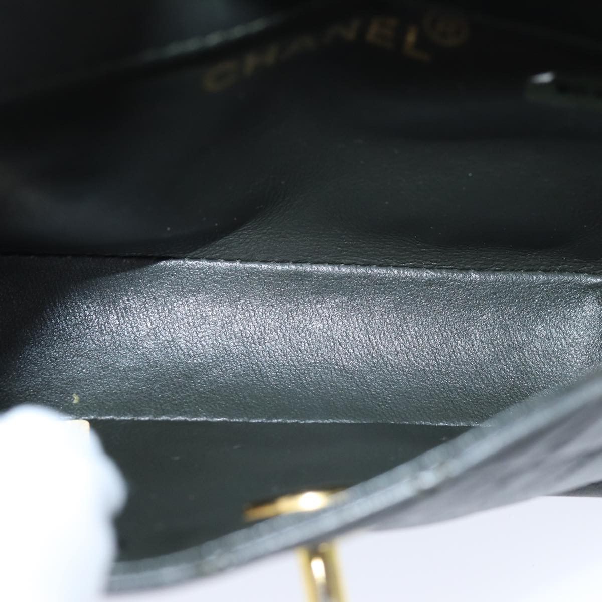 Chanel Timeless Black Leather Shoulder Bag (Pre-Owned) Size ONE SIZE - 5 Thumbnail