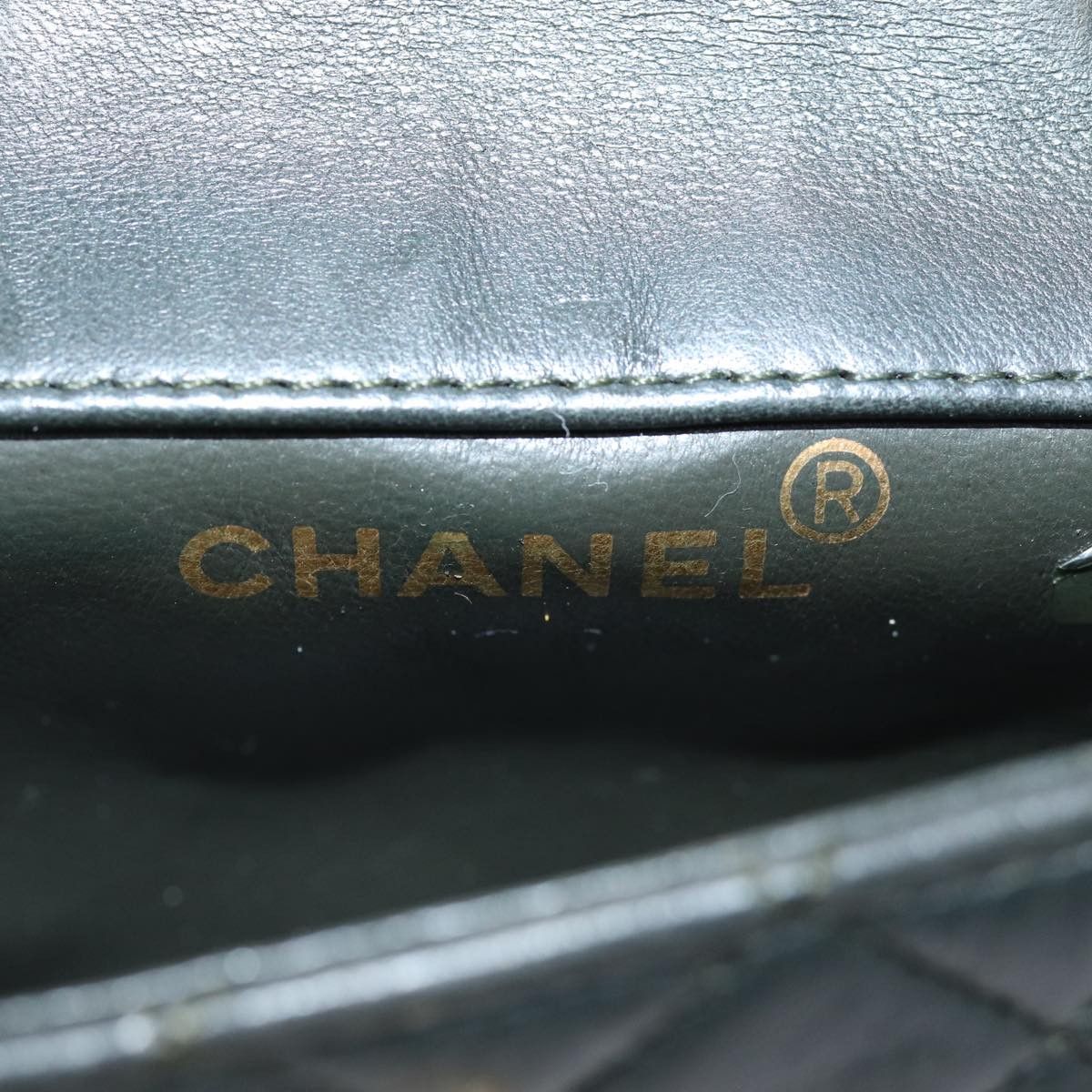 Chanel Timeless Black Leather Shoulder Bag (Pre-Owned) Size ONE SIZE - 7 Thumbnail