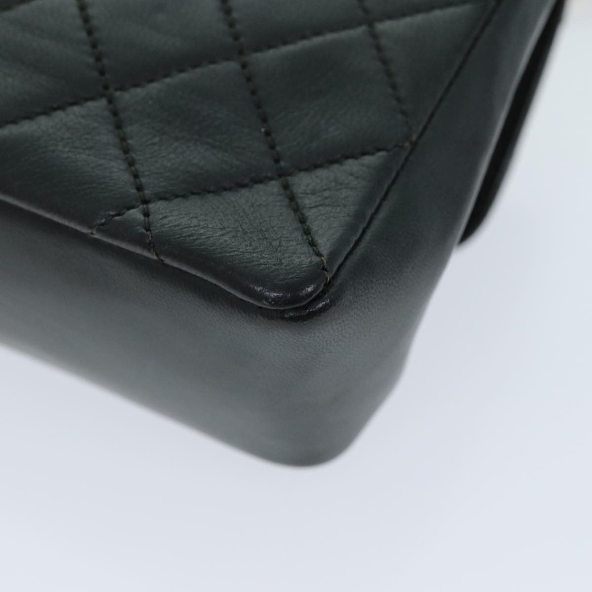 Chanel Timeless Black Leather Shoulder Bag (Pre-Owned) Size ONE SIZE - 11 Thumbnail