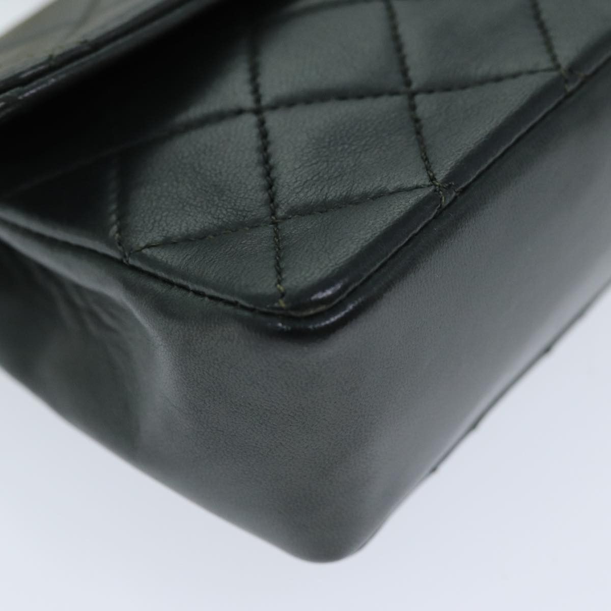 Chanel Timeless Black Leather Shoulder Bag (Pre-Owned) Size ONE SIZE - 10 Thumbnail
