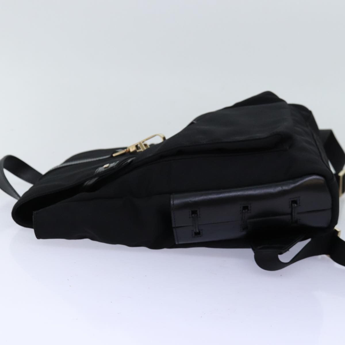 Gucci Jackie Black Synthetic Backpack Bag (Pre-Owned) Size ONE SIZE - 12 Thumbnail