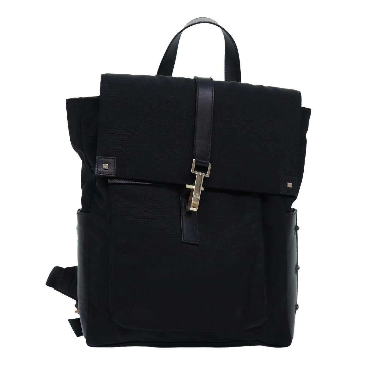 Gucci Jackie Black Synthetic Backpack Bag (Pre-Owned) Size ONE SIZE - 10 Thumbnail
