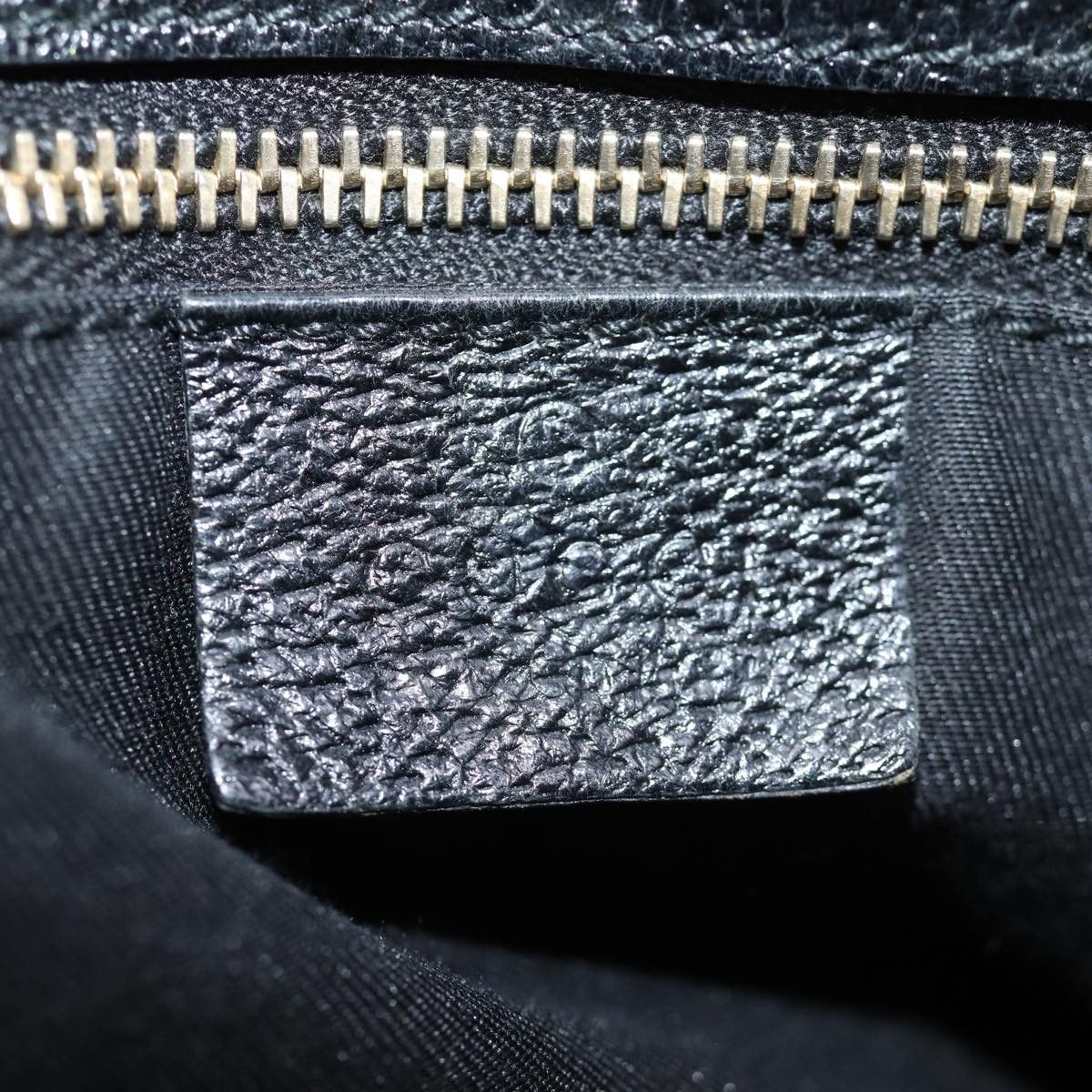 Gucci Bamboo Black Canvas Handbag (Pre-Owned) Size ONE SIZE - 8 Thumbnail